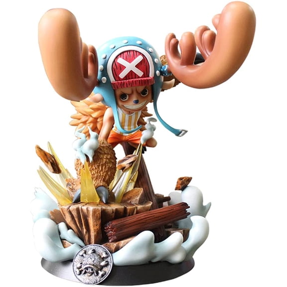 Medsuo Tony Tony Chopper 22cm/8.6inch Deer Shape Character Anime Statue Figure Desktop Ornament Popular Decorations Fan Souvenirs Creative Gift Collection