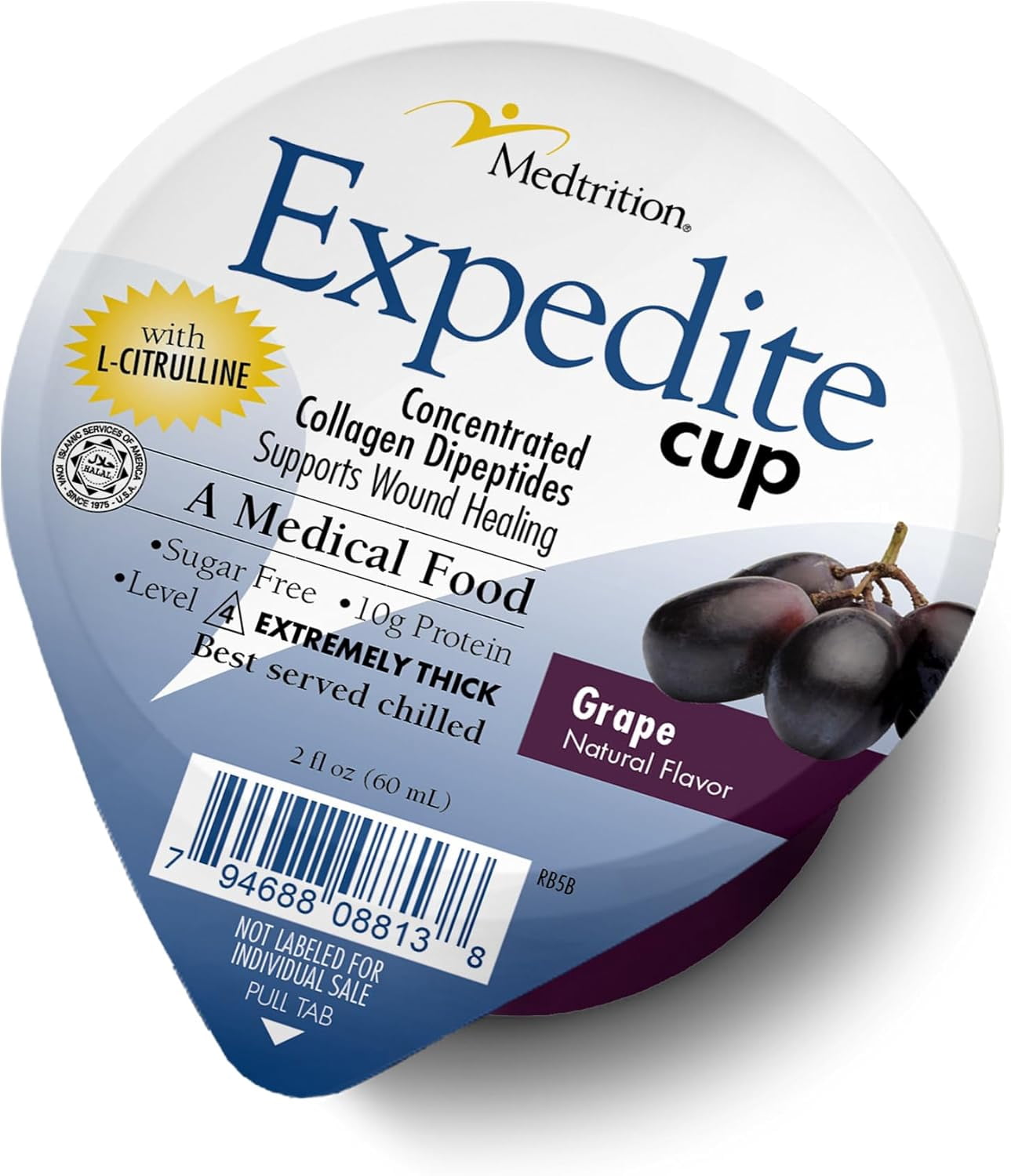Medtrition Expedite Gelatin Cup, Fast Track Wound Healing, 30X More ...