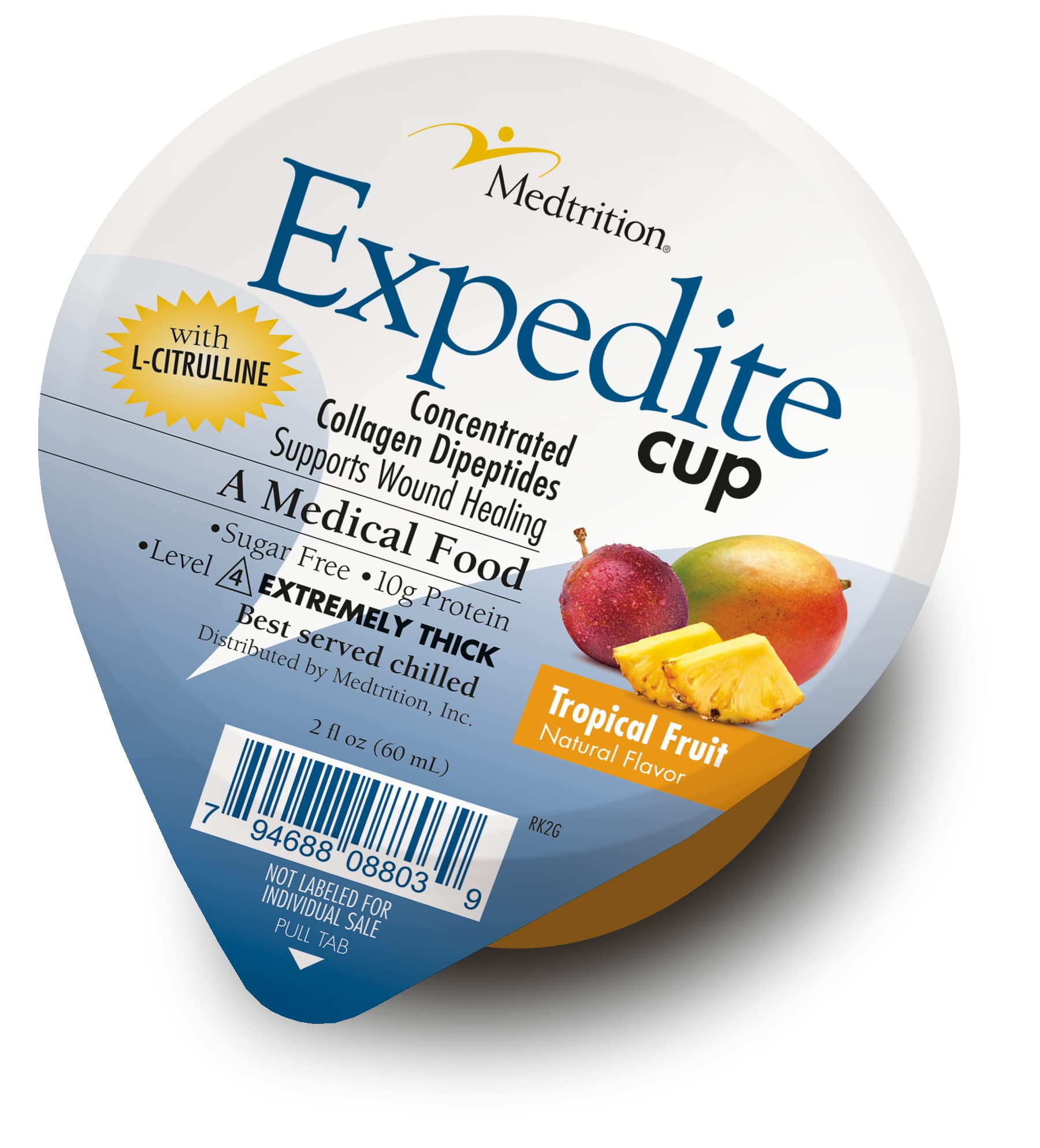 Medtrition Expedite Gelatein Cup, Fast Track Wound Healing, 30x