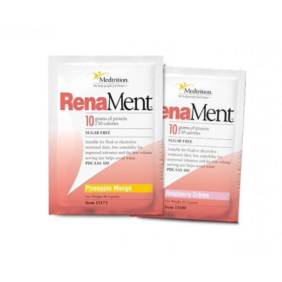 Medtrition Renament Raspberry Crme Protein Powder Shake 1.64 oz 60 pack