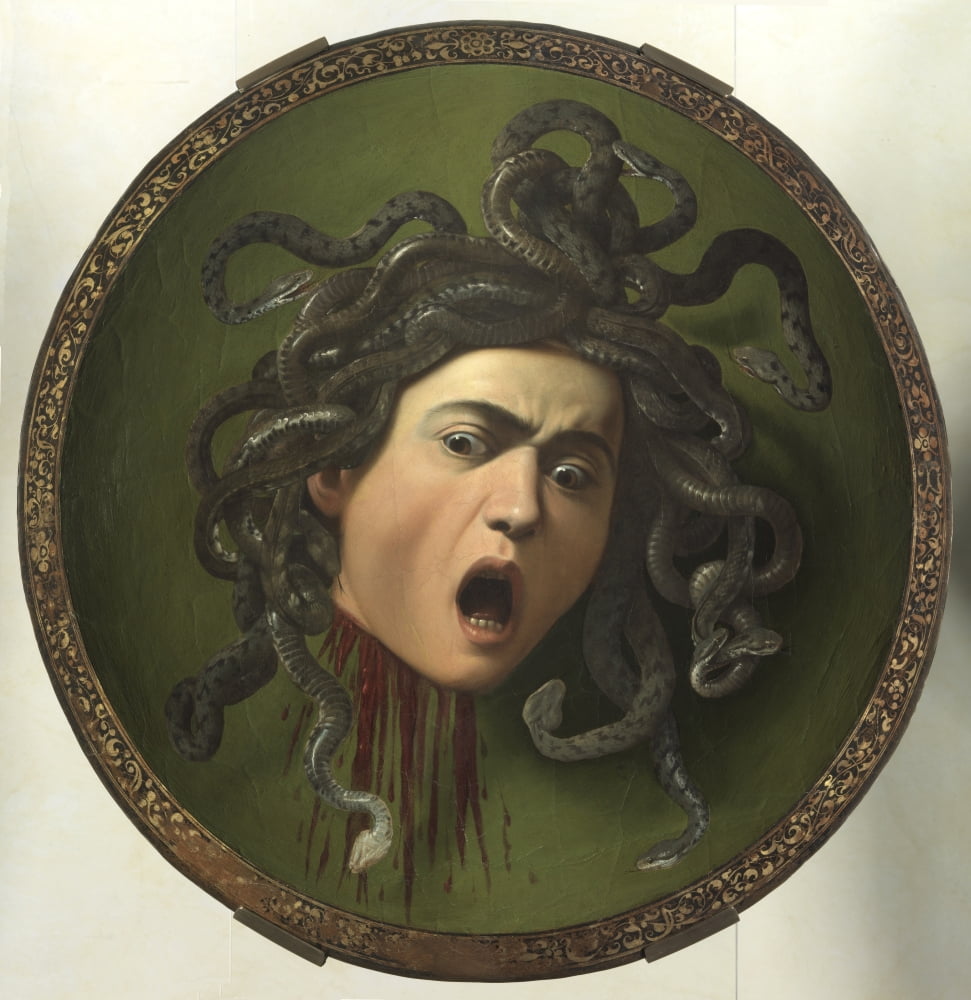 Medusa Canvas Art - (24 x 36)