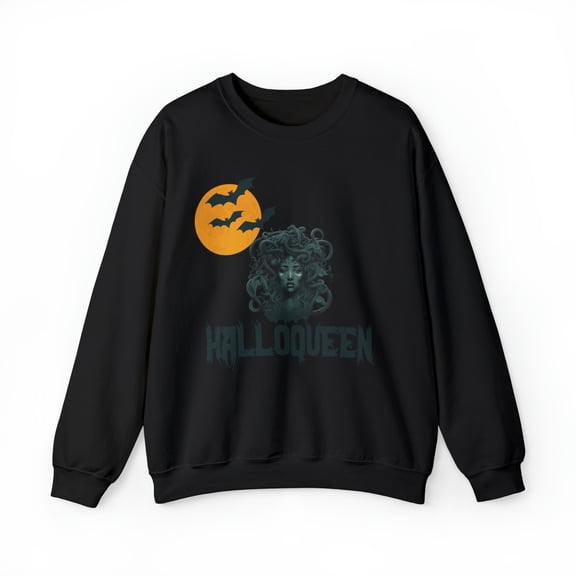 Medusa HalloQueen Unisex Heavy Blend™ Crewneck Sweatshirt