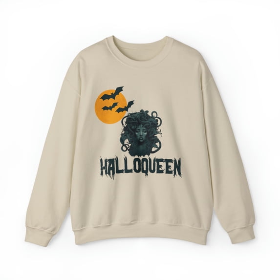 Medusa HalloQueen Unisex Heavy Blend™ Crewneck Sweatshirt