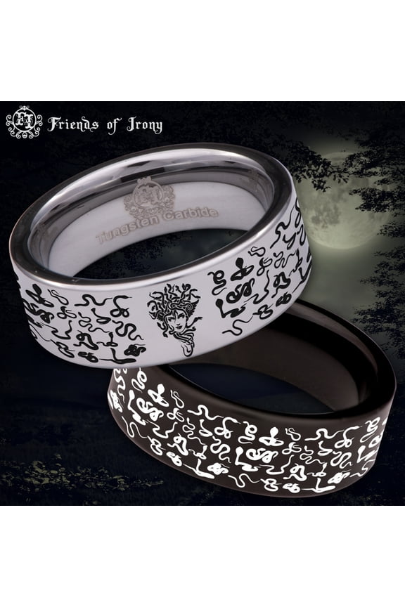 Medusa Tungsten Carbide Ring