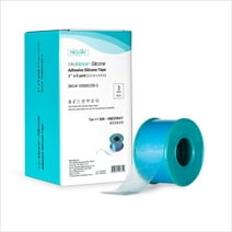 Medvance Soft Silicone Tape with Perforation for Easy Cut Size - 1" Width (3 Pack, 5 Yards)