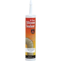 Meeco 601C 10.3 oz Silicone Hi-Temp Sealant, Clear