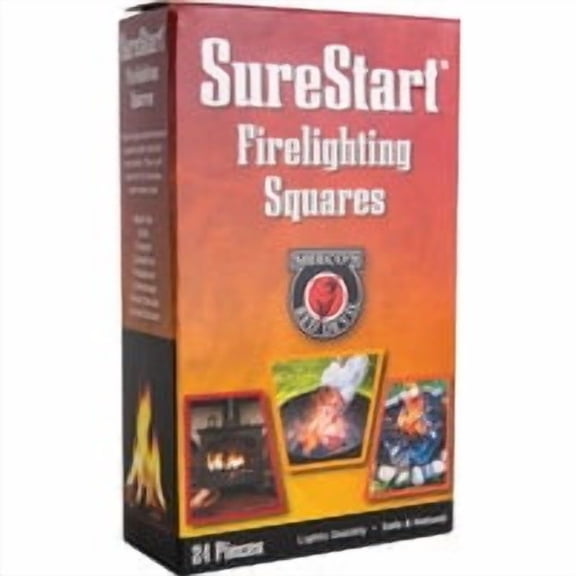 Meeco Mfg. Co. Inc. Meeco's Red Devil Fire Starter Squares - Pack of 8 Contractor Value Pack