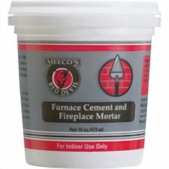Meeco Mfg. Co. Inc. Meeco's Red Devil Furnace Cement & Fireplace Mortar, Case of 12