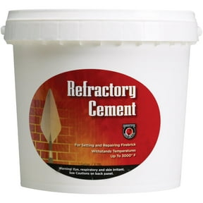 Meecos Red Devil 1 Gal. Buff Refractory Furnace Cement