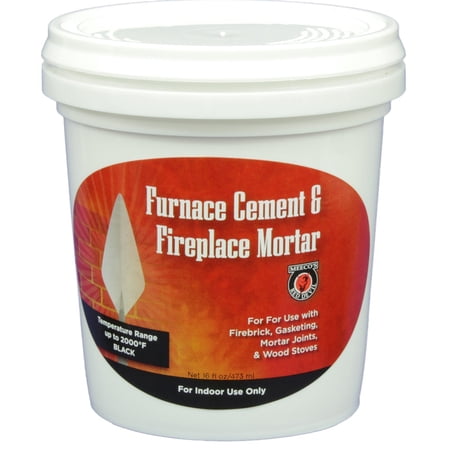 Meeco's Red Devil 1 Pt. Gray Furnace Cement & Fireplace Mortar 1353