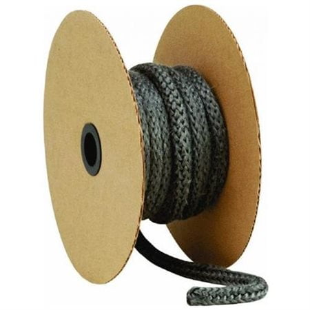 Meeco's Red Devil 3/8 In. x 150 Ft. Black Rope Gasketing (Bulk) 102-XB  Residential Use, Standard Application