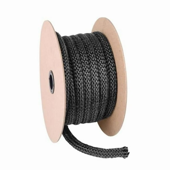 Meecos Meeco's Red Devil 5/8 In. x 70 Ft. Black Rope Gasketing (Bulk) 104-XB  Residential Use, Standard Application