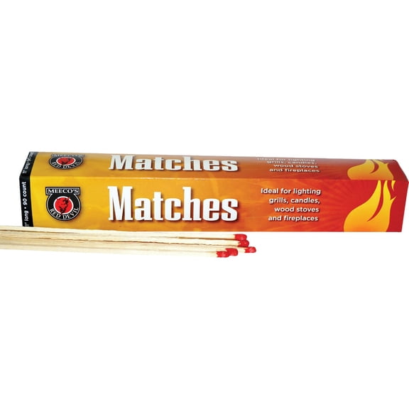 Meeco's Red Devil Safety Matches - Pack of 12