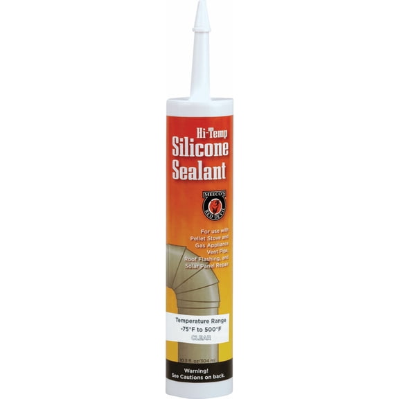 Meeco's Red Devil Silicone Hi-Temp Sealant - Pack of 4  Residential Use, Standard Application