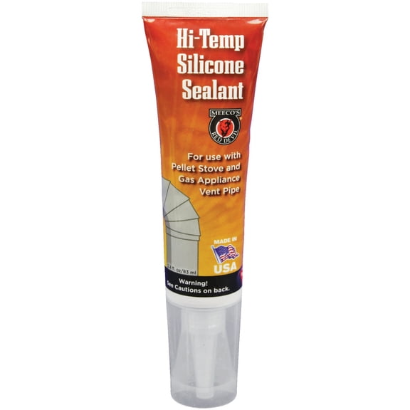 Meeco's Red Devil Silicone Hi-Temp Sealant - Single Pack