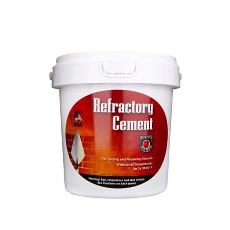 Meecos 4031826 10 lbs Red Devil Refractory Cement for Chimney