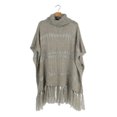 thumbnail image 1 of Meegan Turtleneck Pullover Knit Poncho, 1 of 1