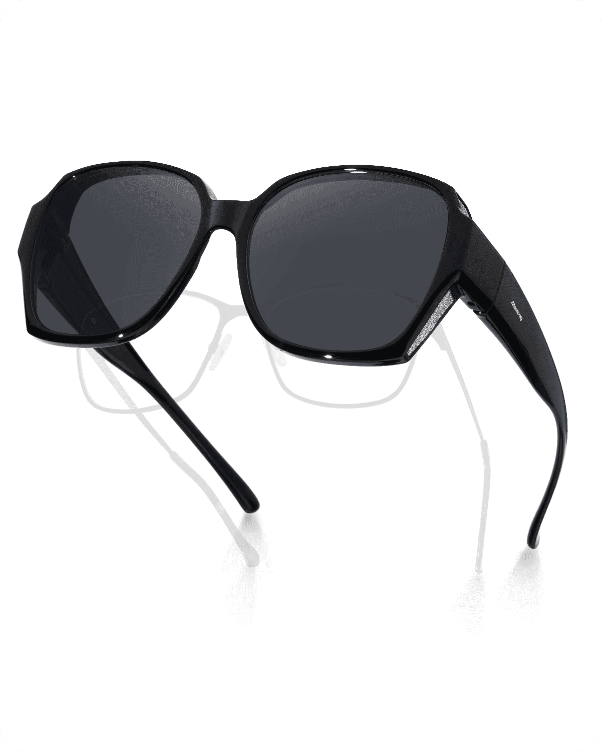 Fit Over Glasses Sunglasses for Women, Polarized UV400 Protection, 2 Pack Amazon.com: Fit Over Sunglasses For Women - Polarized  main image 3
