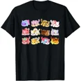 thumbnail image 1 of Meemeow Cute Cats Gift Tee For Kids And Cat Lovers Unisex T-Shirt, up to Size 5XL, 1 of 2