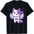 thumbnail image 1 of Meemeows Plush Cute Cat T-Shirt, 1 of 4