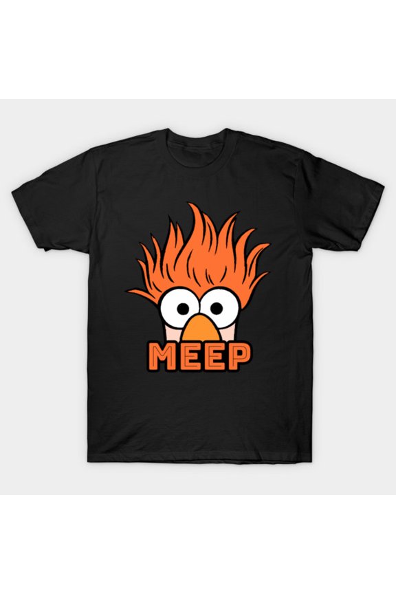 Meep Beaker Muppets Science Laboratory Assistant Graphic Unisex T-Shirt, for men & women, up to size 5XL