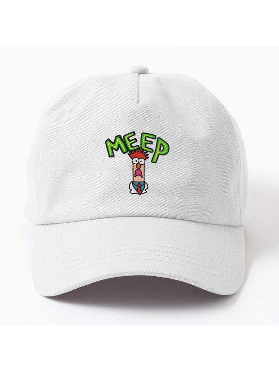 Meep Muppet Beaker Baseball Cap, Character Graphic Hat Style