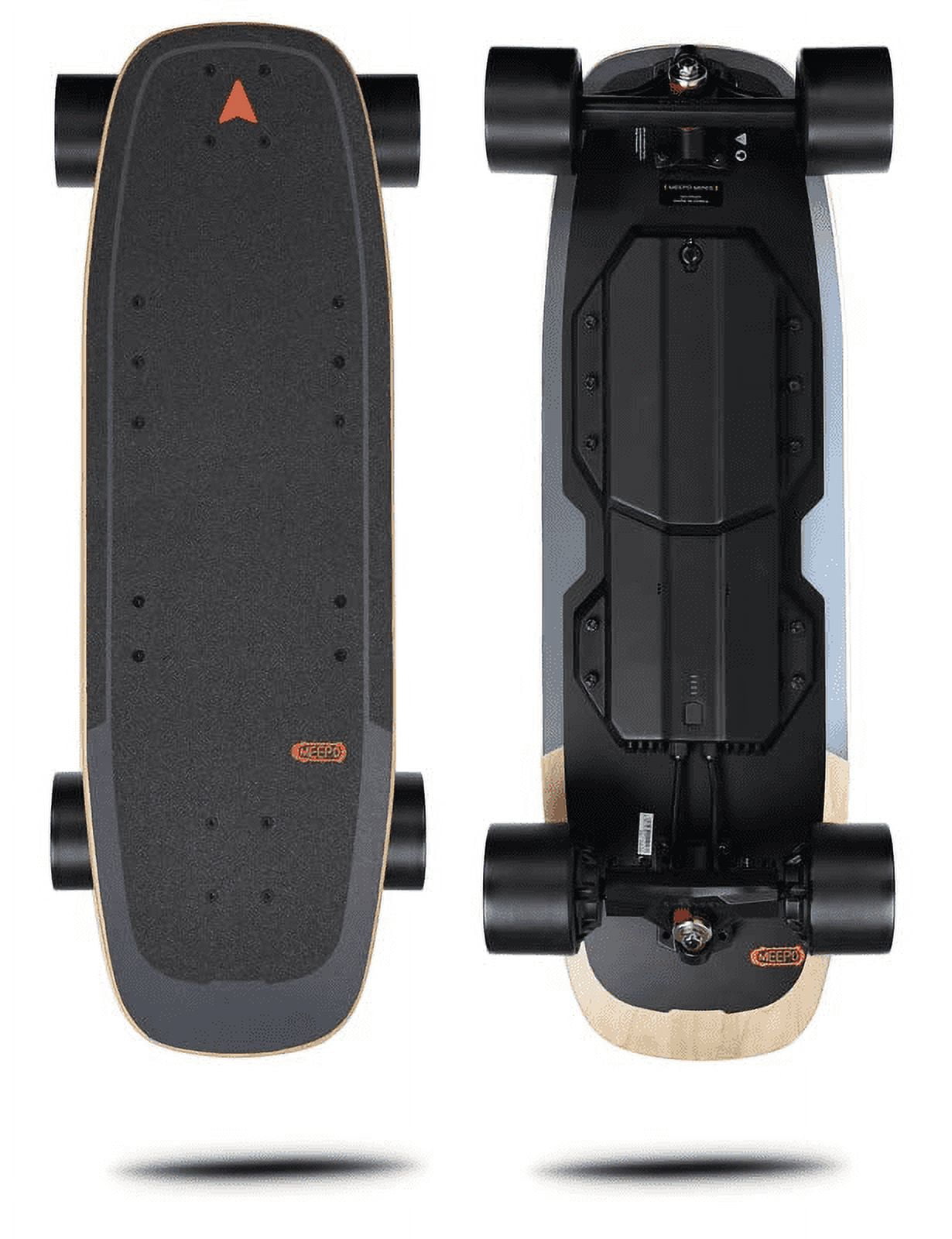  MEEPO Flow Electric Skateboard, Flexible Lean Oxygenated Wavy,  24 Miles Range,for Excellent Commuting Experience : Sports & Outdoors