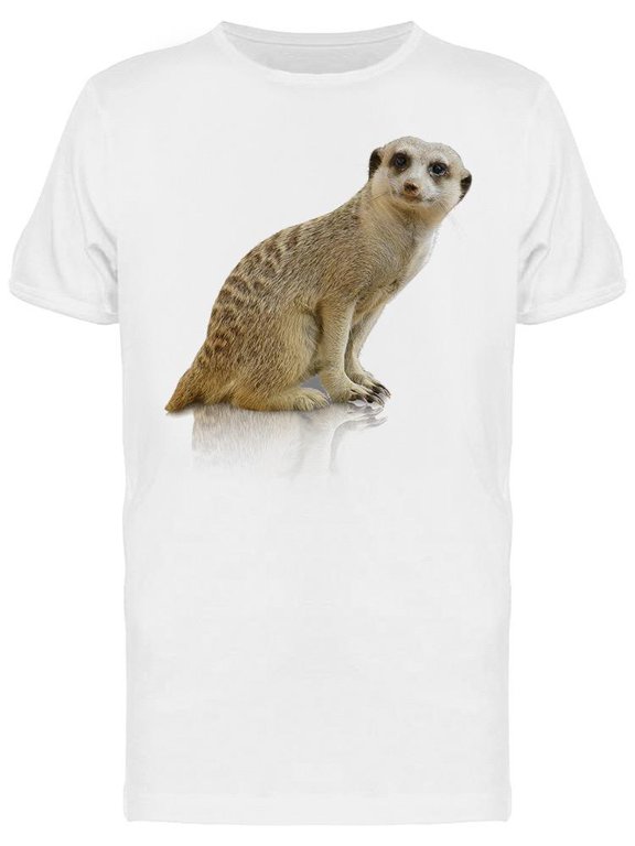 Meerkat Posing T-Shirt Men -Image by Shutterstock, Male Medium