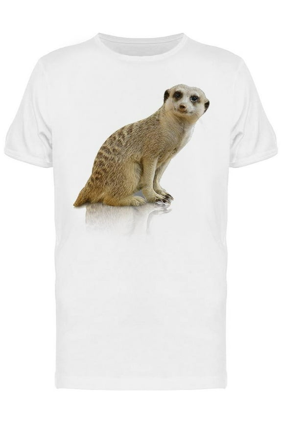 Meerkat Posing T-Shirt Men -Image by Shutterstock, Male Medium