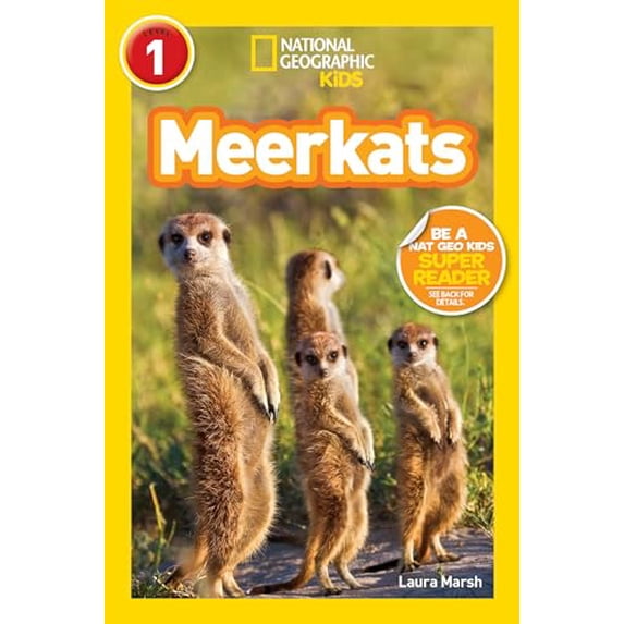 Pre-Owned Meerkats (National Geographic Kids Readers, Level 1) (Library Binding) 1426313438 9781426313431