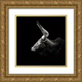 thumbnail image 1 of Meermann, Christian 15x15 Gold Ornate Wood Framed with Double Matting Museum Art Print Titled - Watusi, 1 of 4