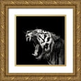 thumbnail image 1 of Meermann, Christian 20x20 Gold Ornate Wood Framed with Double Matting Museum Art Print Titled - Primal Yawn #4, 1 of 4