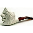 thumbnail image 2 of Mini Hand-Finished Meerschaum Pipe – Turkish Meerschaum & Mineral, Rose-in-Hand Design, 4.5" Long 2 of 9