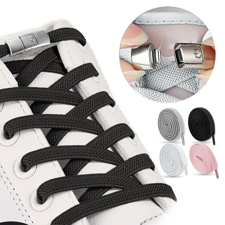 Tie Elastic Shoelaces How To Use No Tie Shoelaces MeesMeek No Tie