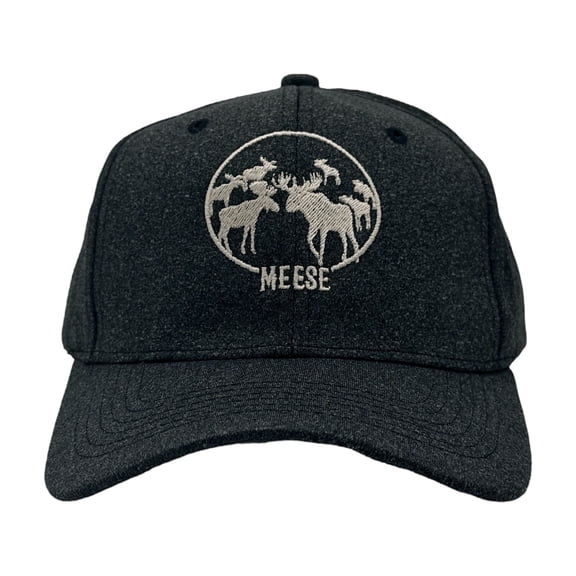 Meese Hat Funny Hunting Graphic Sarcastic Baseball Cap