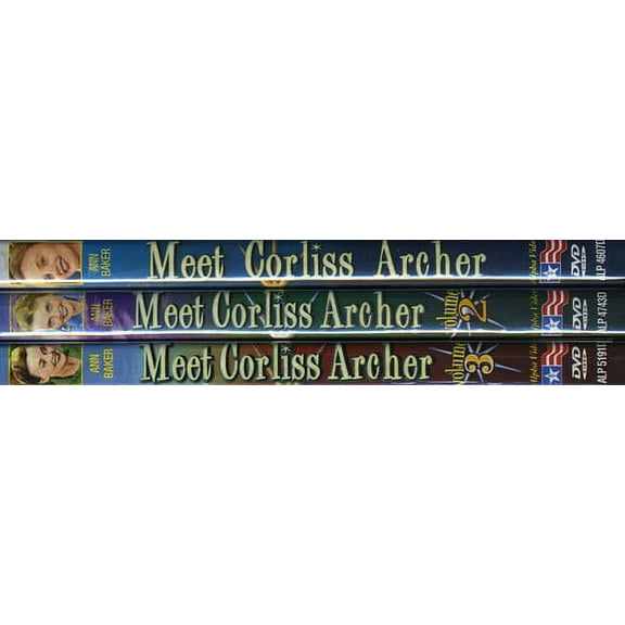 Meet Corliss Archer, Vol. 1-3 (DVD), Alpha Video, Comedy