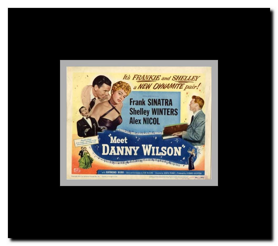 Meet Danny Wilson Framed Movie Poster