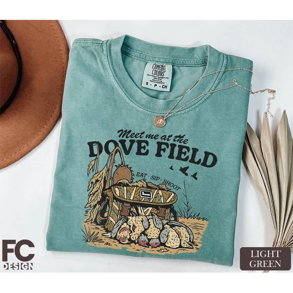 Meet Dove Field Outdoor Marsh Camo Hunting Graphic T-Shirt All Size S-3XL