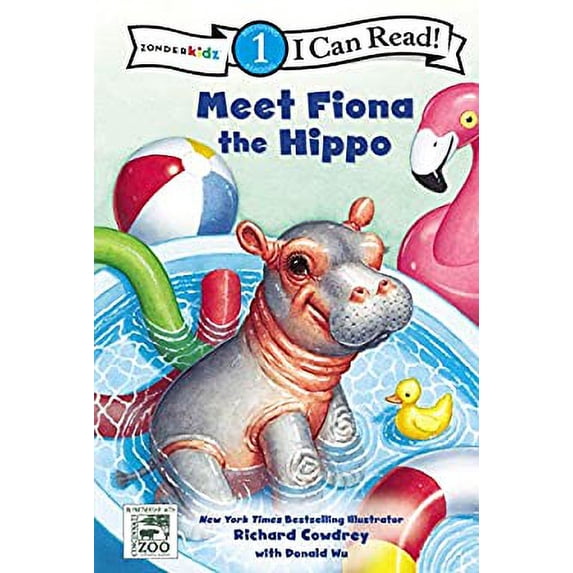 Pre-Owned Meet Fiona the Hippo: Level 1 (Hardcover) by Richard Cowdrey, Donald Wu