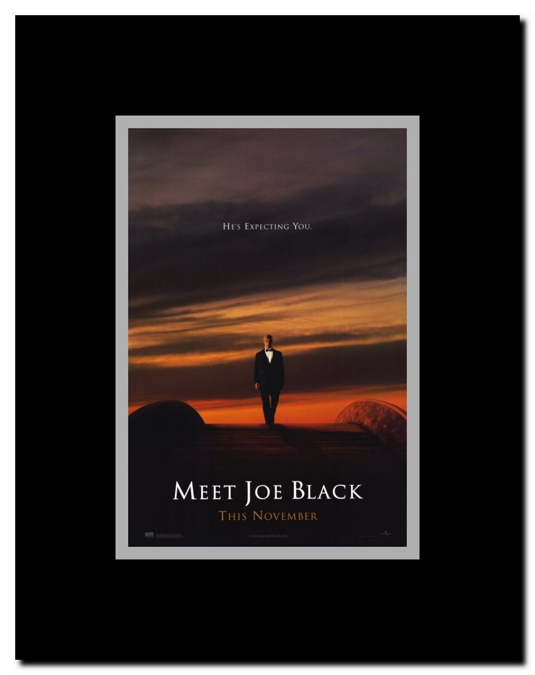 Meet Joe Black Framed Movie Poster