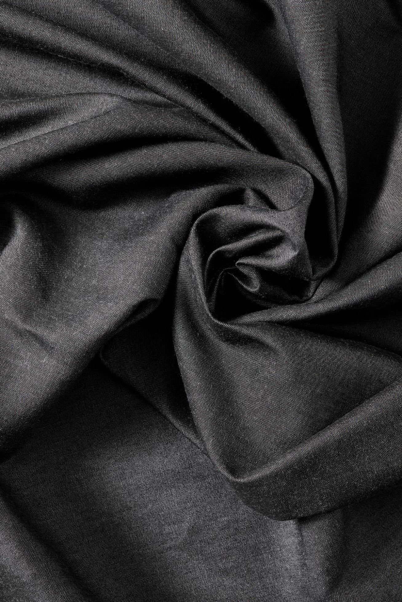 Meet MILK Alva Tencel Chambray Dress Fabric Black - per yard
