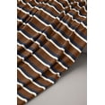 thumbnail image 1 of Meet MILK Derby Stripe Tencel Modal Rib Stretch Knit Fabric Pecan - per yard, 1 of 2
