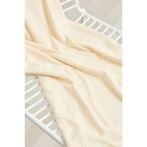 Meet MILK Derby Tencel Modal Rib Stretch Knit Fabric Beige - per yard
