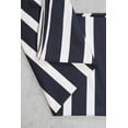 thumbnail image 1 of Meet MILK Sava Sweat Tencel Modal Fleece Back Sweatshirt Stretch Knit Fabric Dark Navy & Shell - per yard, 1 of 1
