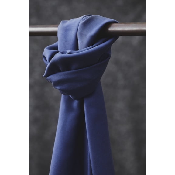 Meet MILK Smooth Drape Tencel Lyocell Twill Fabric Blue - per yard