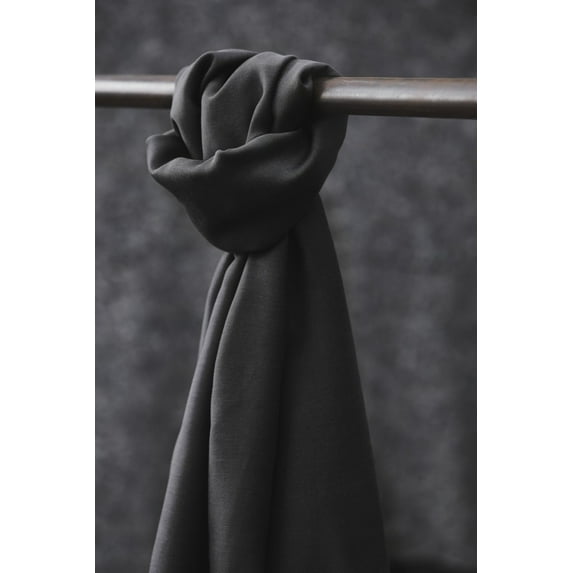 Meet MILK Smooth Drape Tencel Lyocell Twill Fabric Grey - per yard