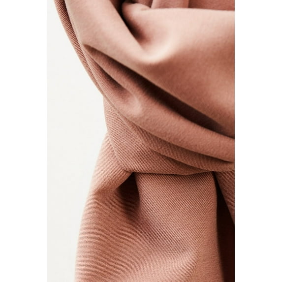 Meet MILK Stretch Woven Tencel Lyocell Twill Fabric Pink - per yard