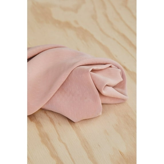 Meet MILK Tencel Lyocell Diamond Jacquard Crepe Fabric Pink - per yard