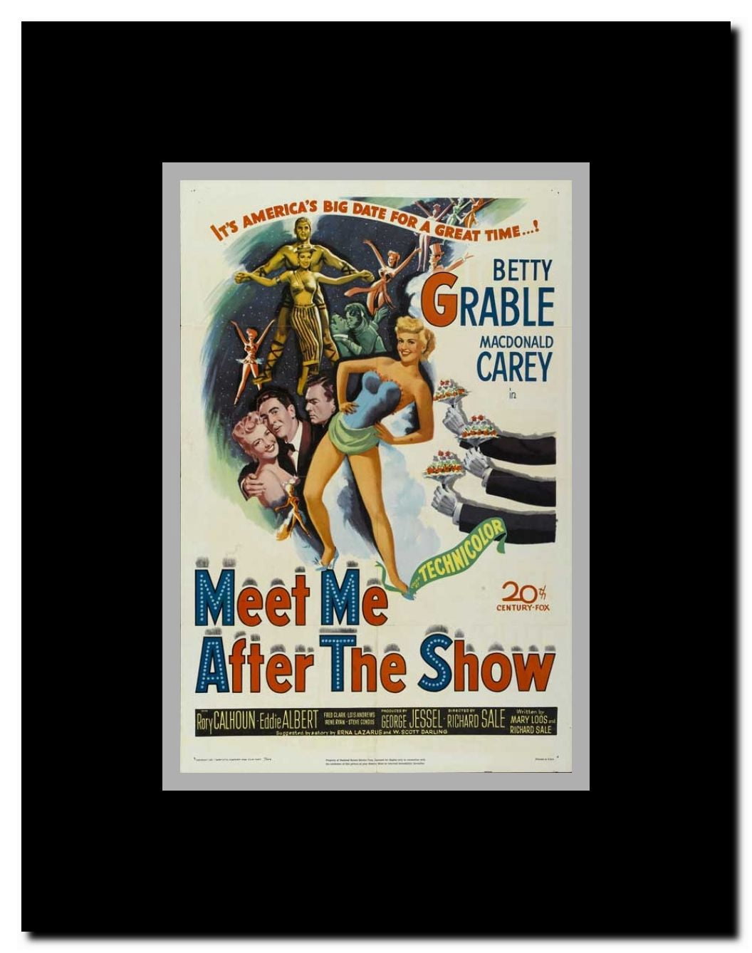 Meet Me After the Show Framed Movie Poster