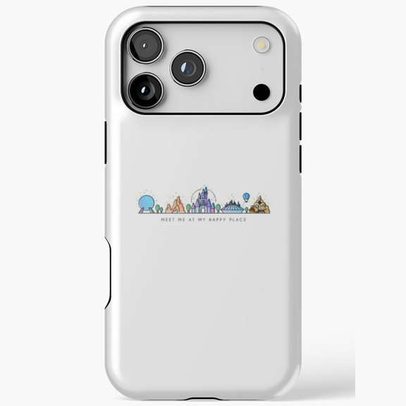 Meet Me At My Happy Place Orlando Vacation Magic Case for iPhone 11 12 13 14 15 16 17 Pro Max